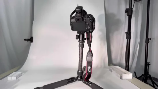 DSLR 카메라 사진 촬영을 위한 Fotoworx 탄소 섬유 전문 삼각대